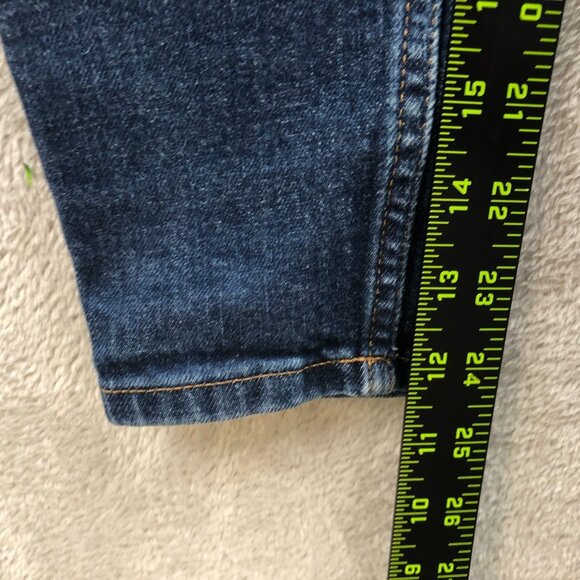 Everlane Womens Jeans Size 25 Skinny Mid Rise Ankle Blue Denim Casual Classic - Picture 5 of 16
